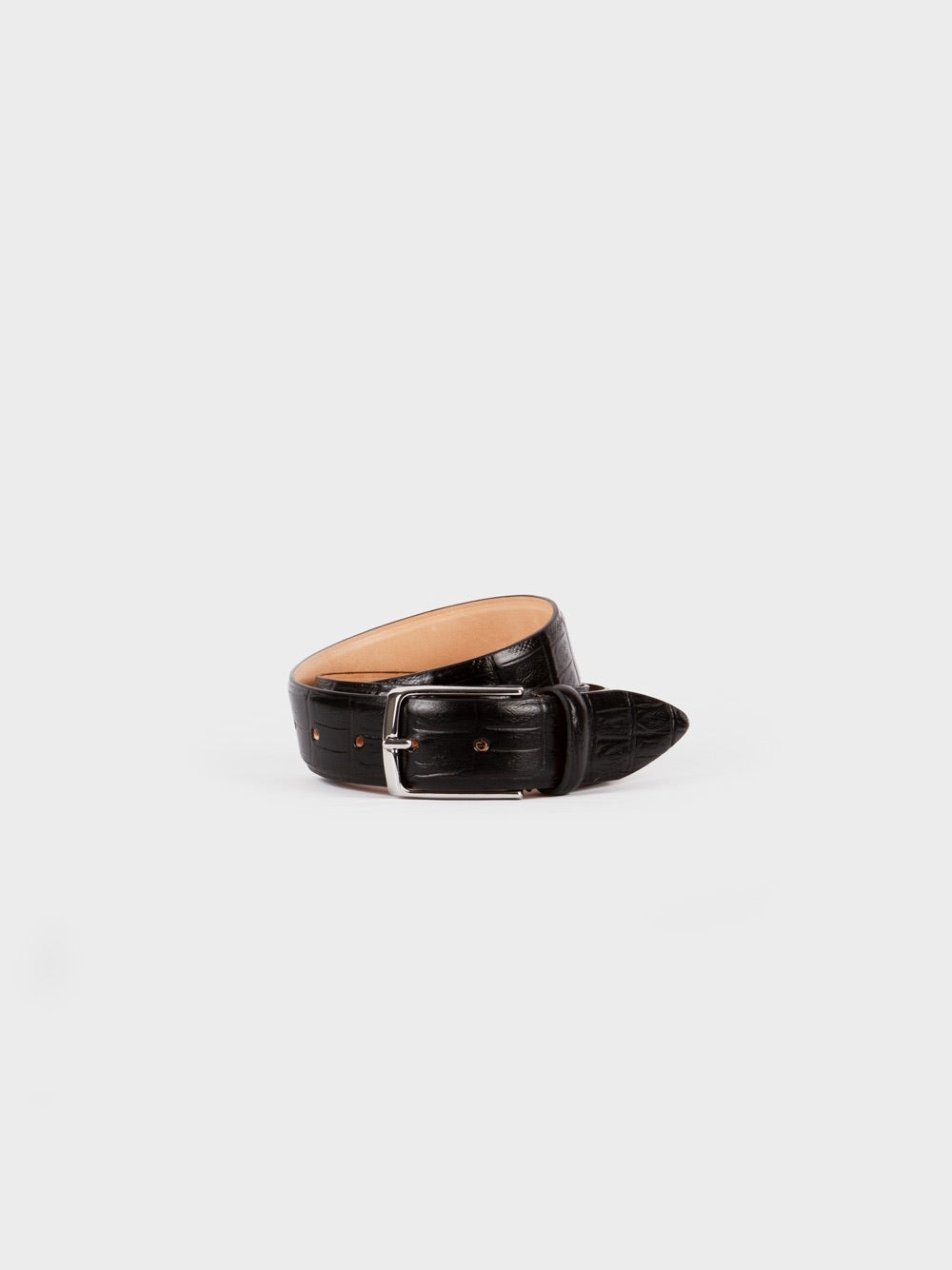 Leather belt