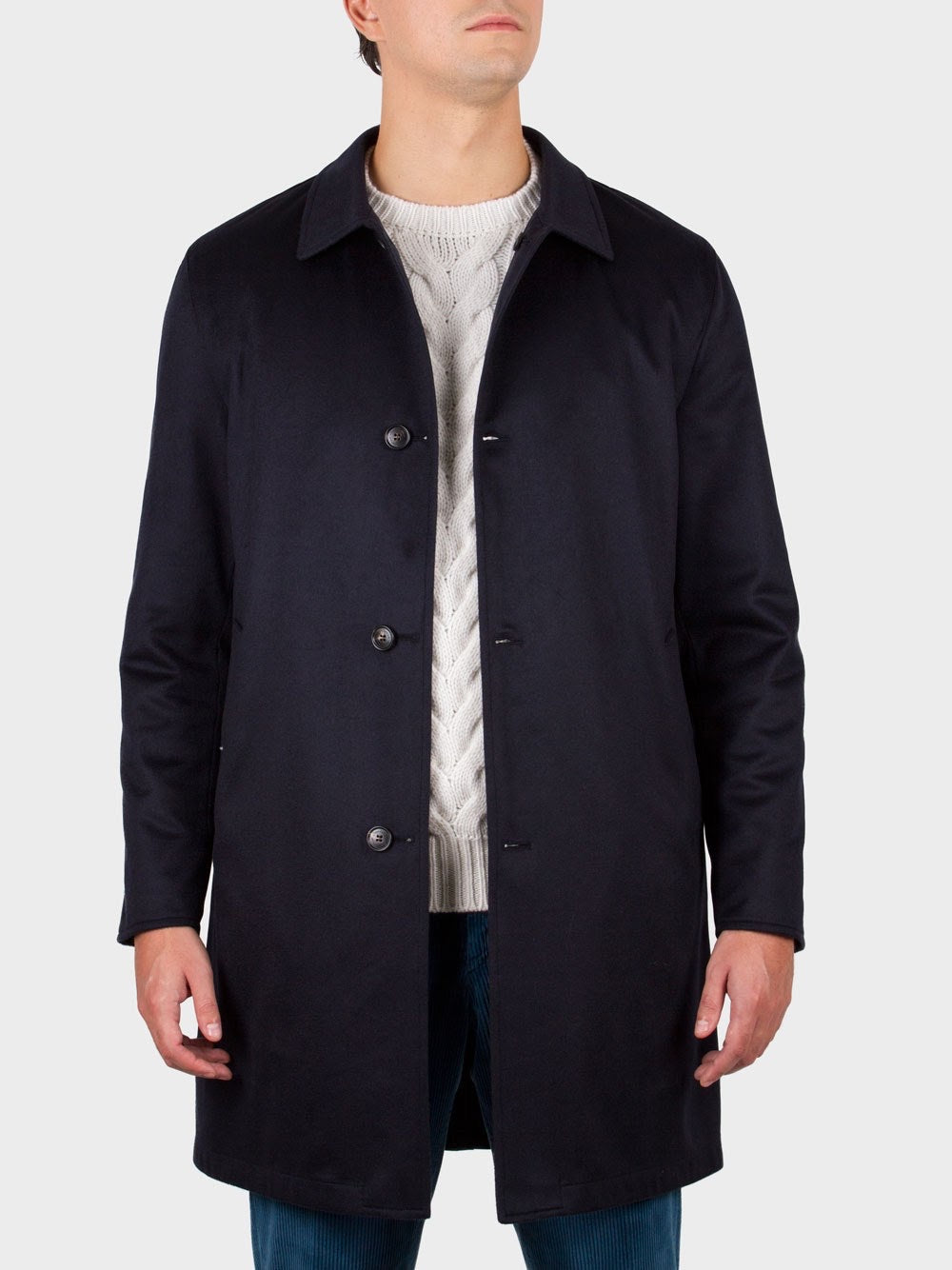 Raincoat reversible in Cashmere