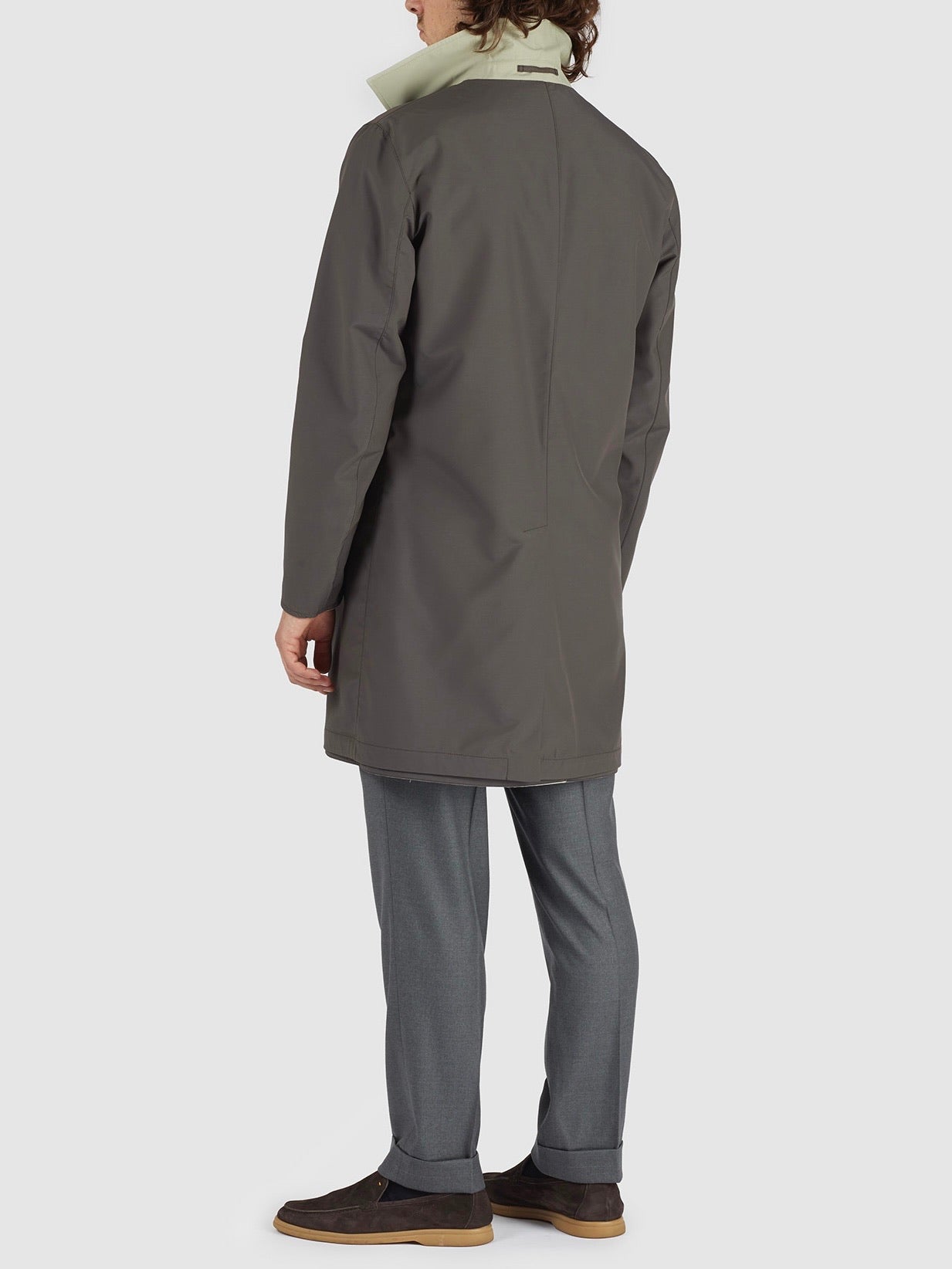 Raincoat reversible