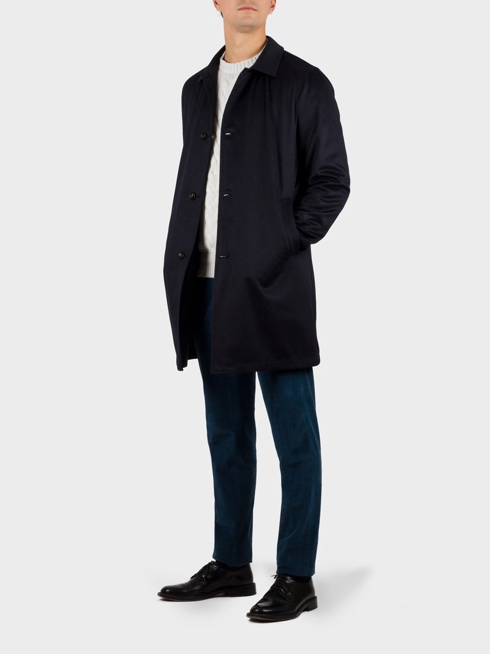Raincoat reversible in Cashmere