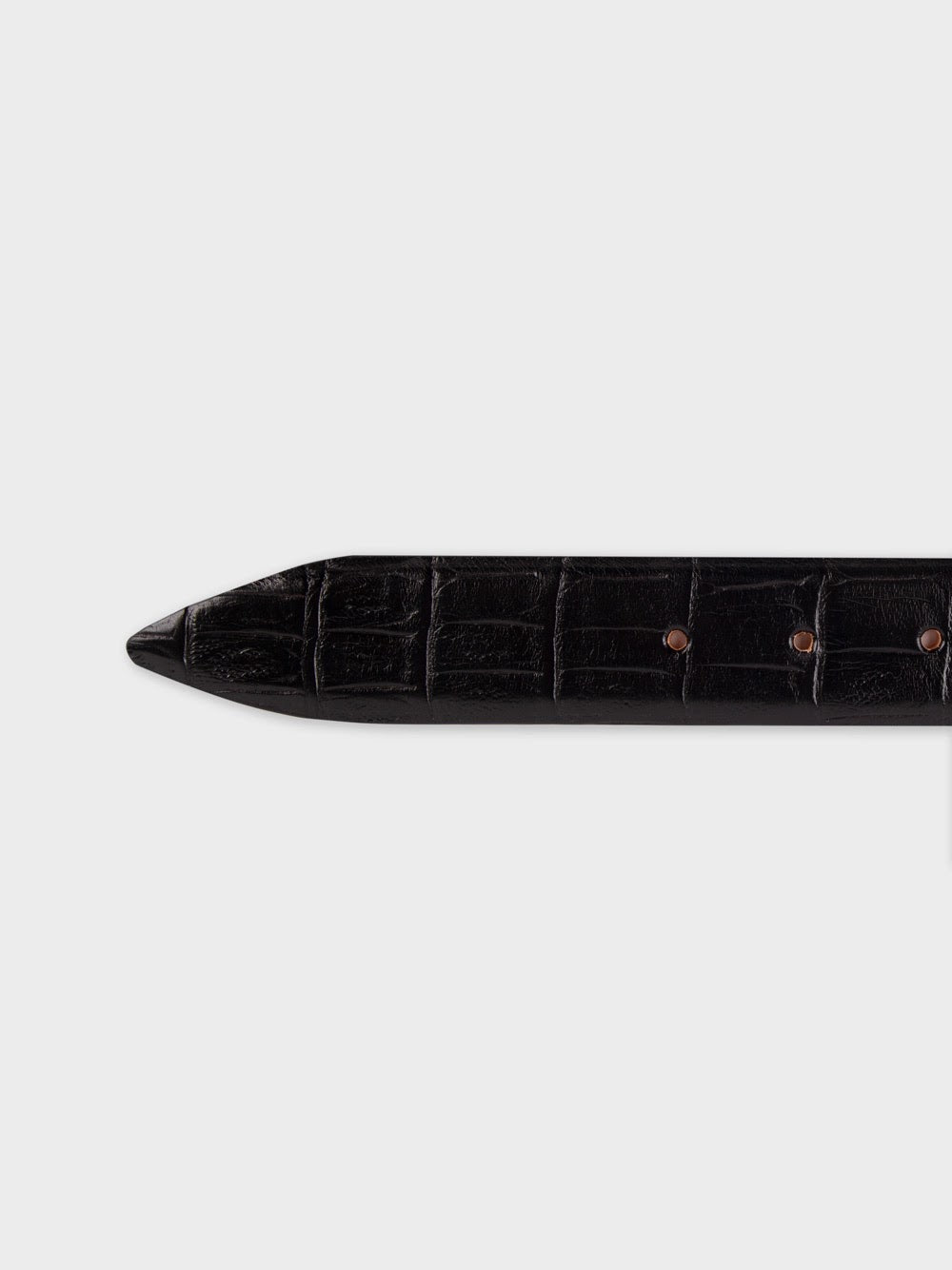 Leather belt