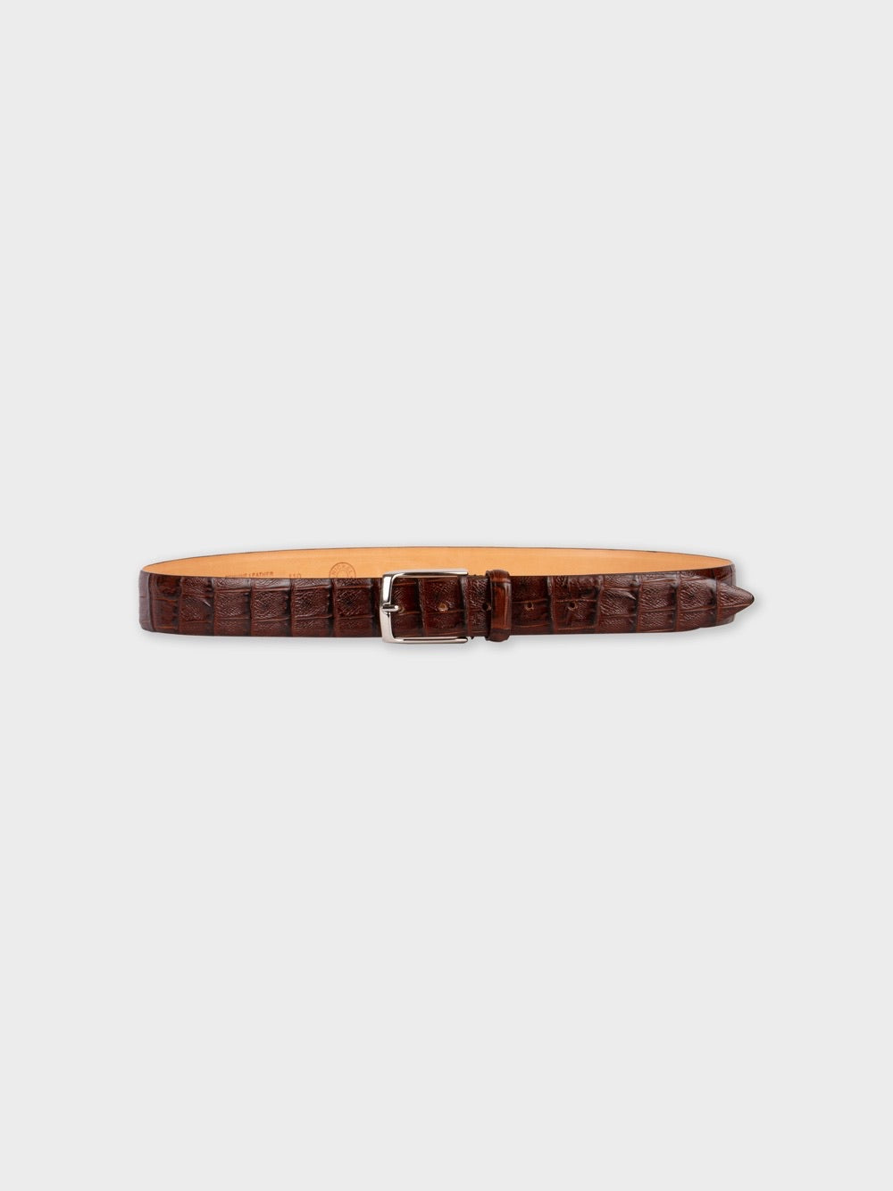 Leather belt