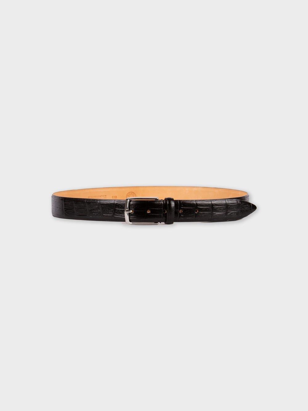 Leather belt