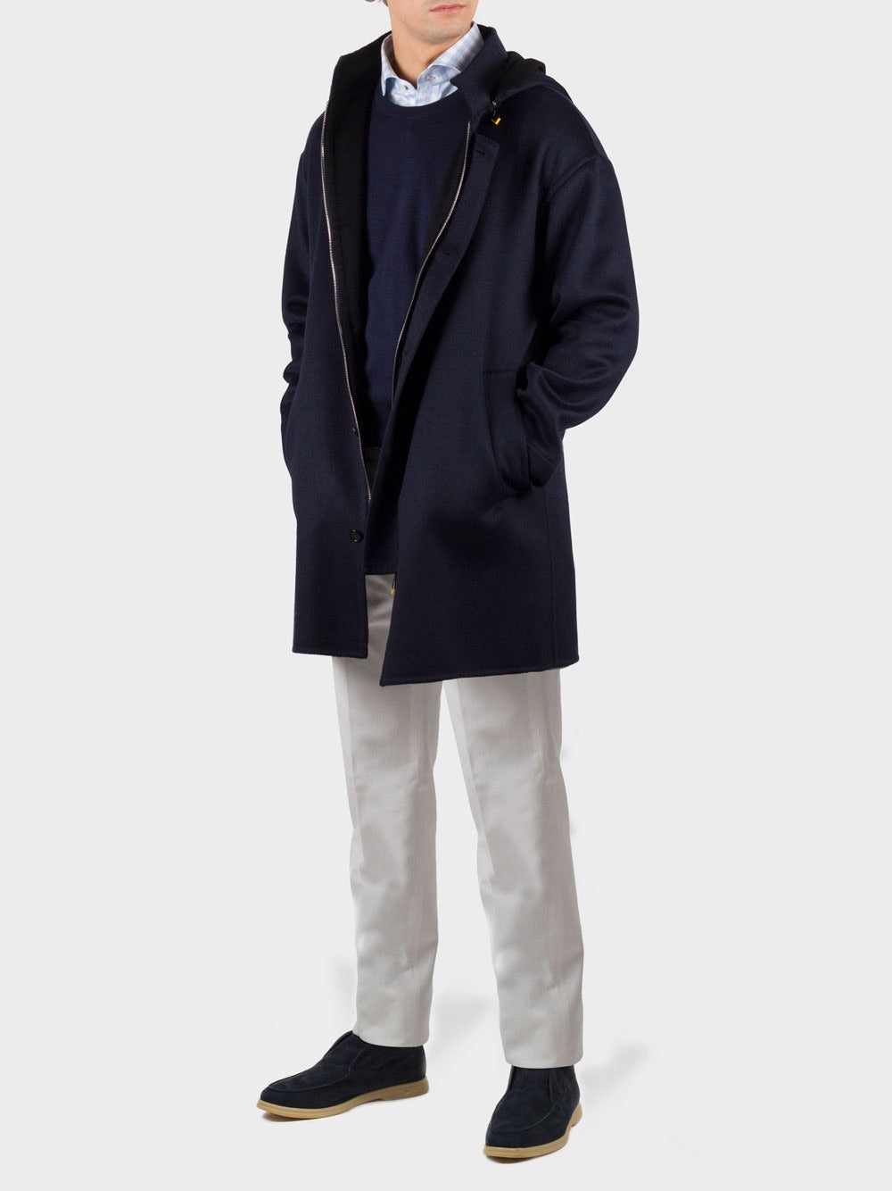 Outerwear in Cashmere "Naos"