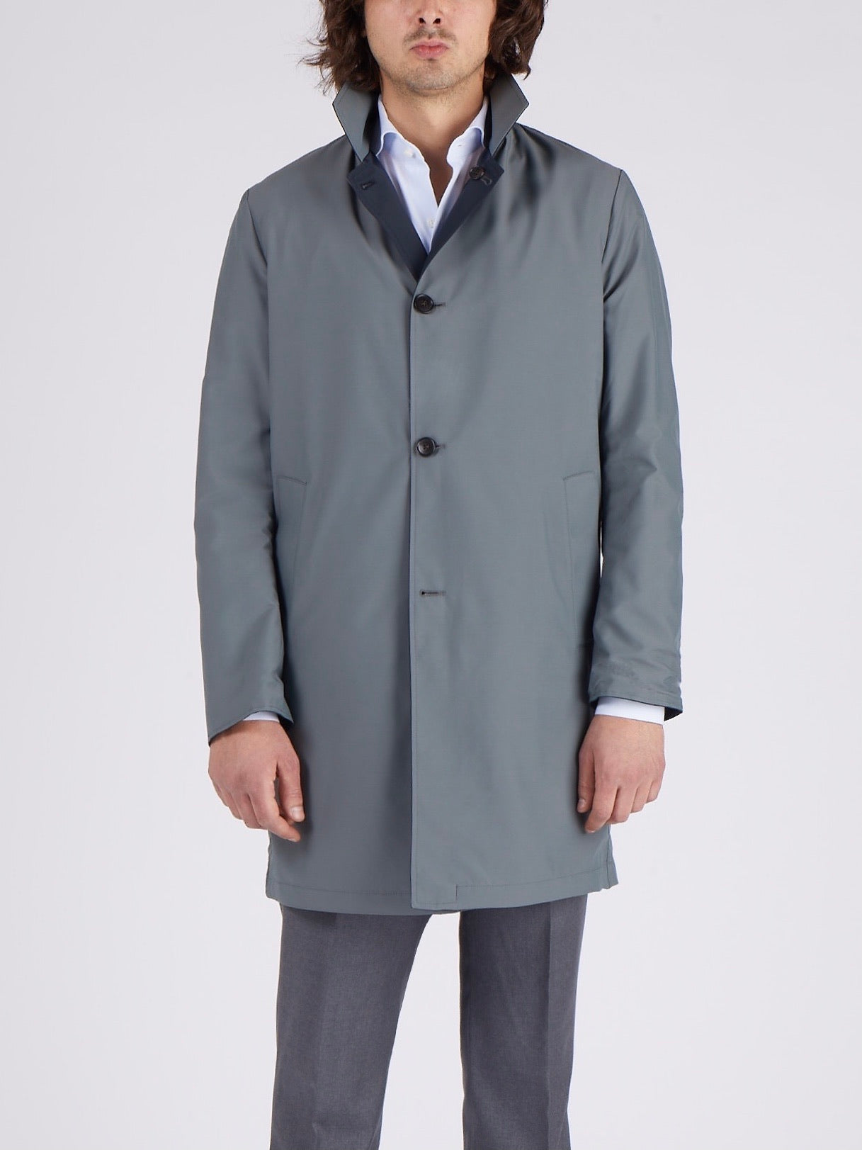 Raincoat reversible