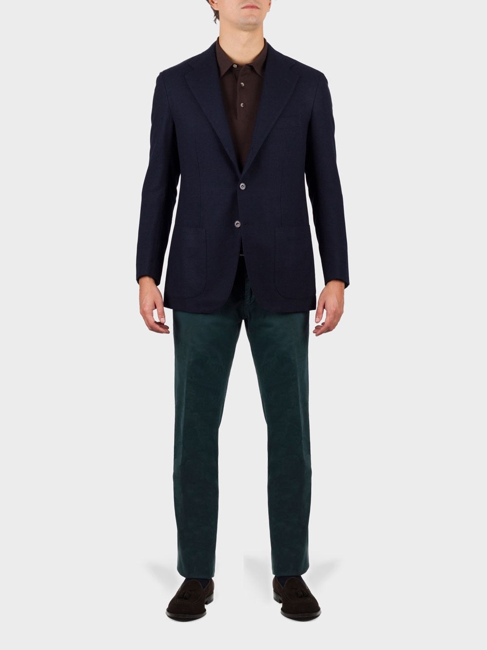 Blue Cashmere Jacket