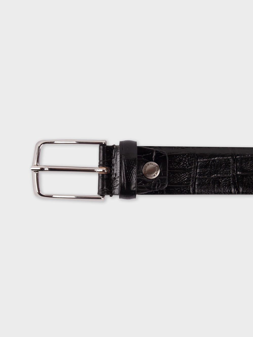 Leather belt
