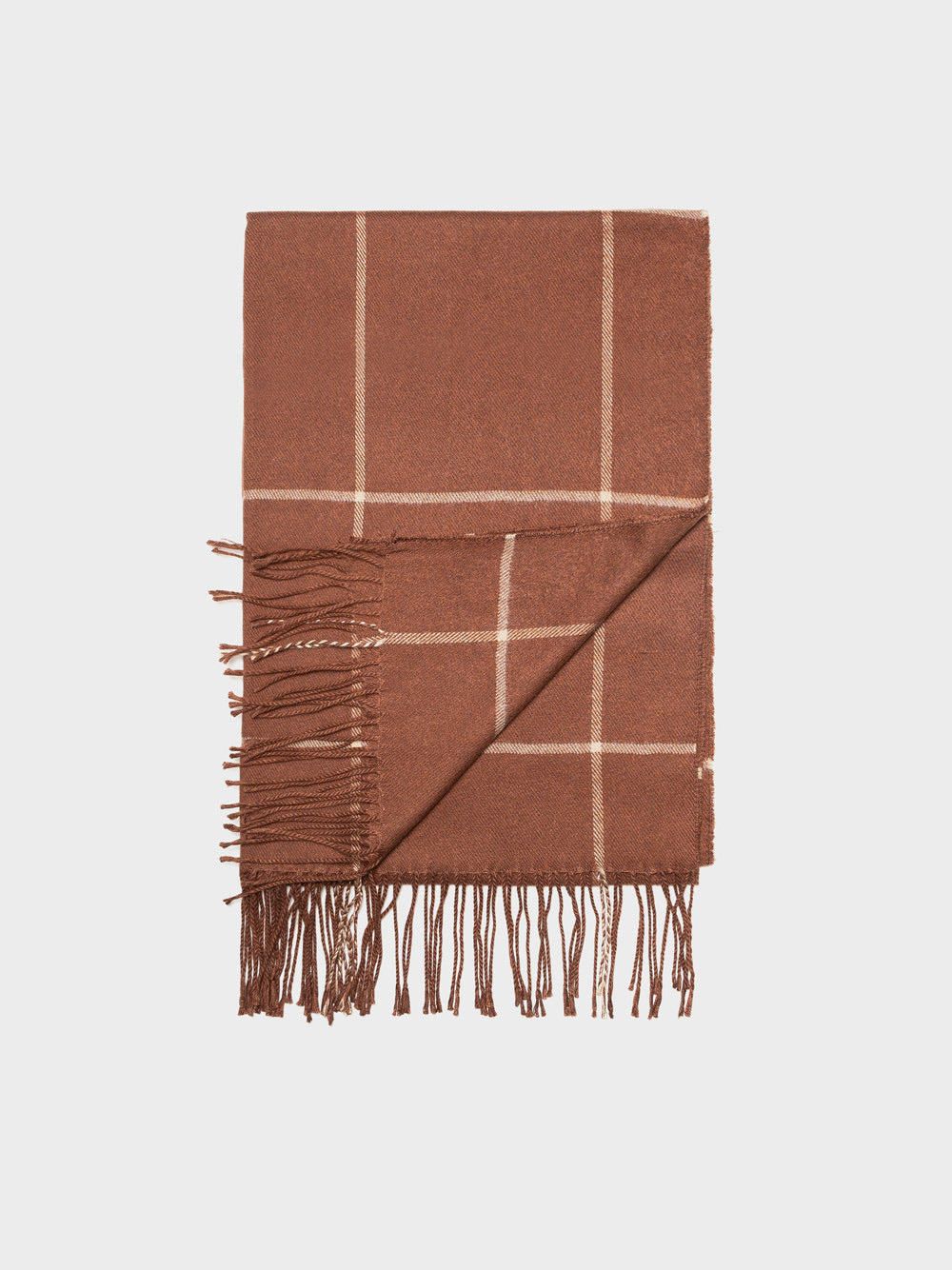 Scarf in wool and cashmere