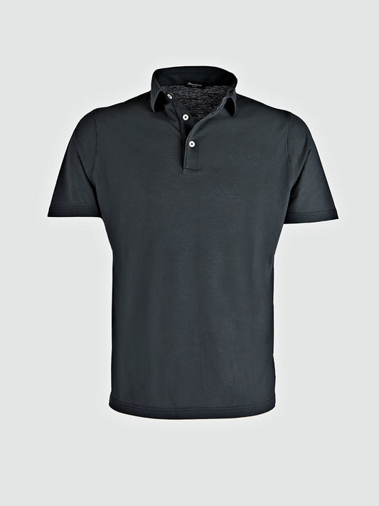 Short sleeve polo shirt in cotton