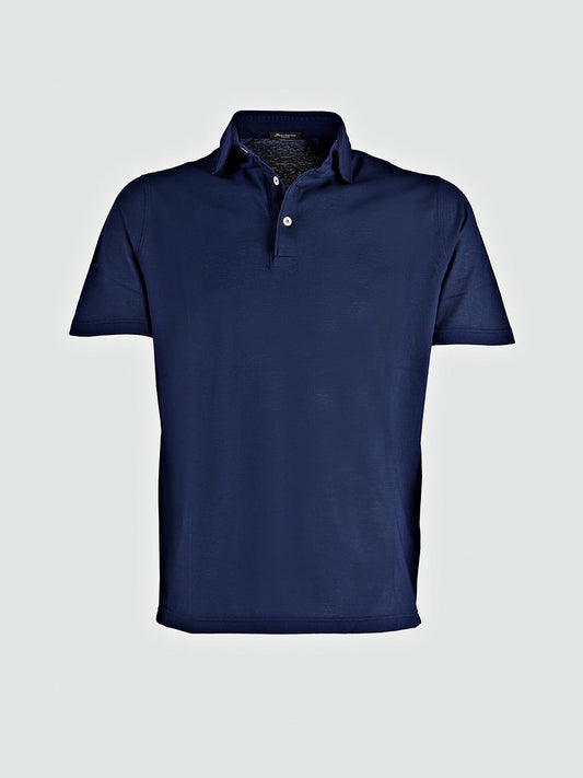 Short sleeve polo shirt in cotton