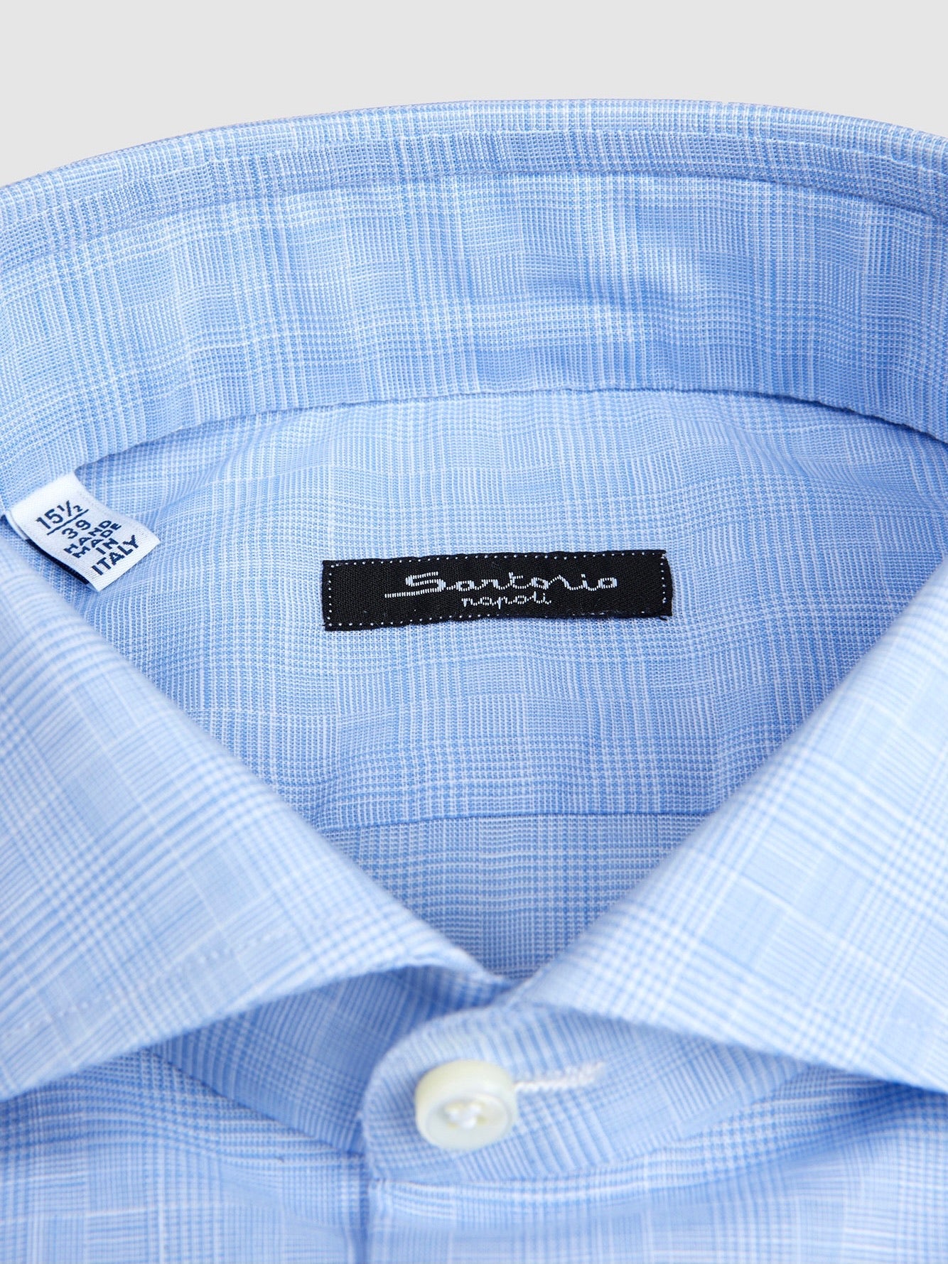 P. Wales light blue shirt