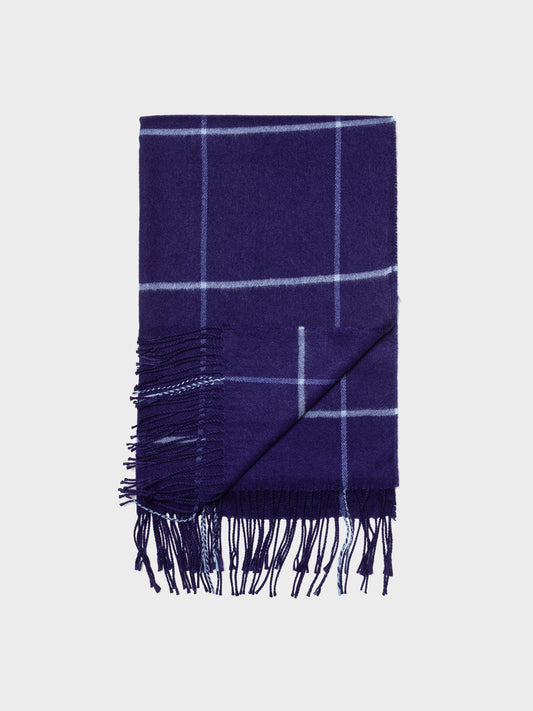 Scarf in wool and cashmere