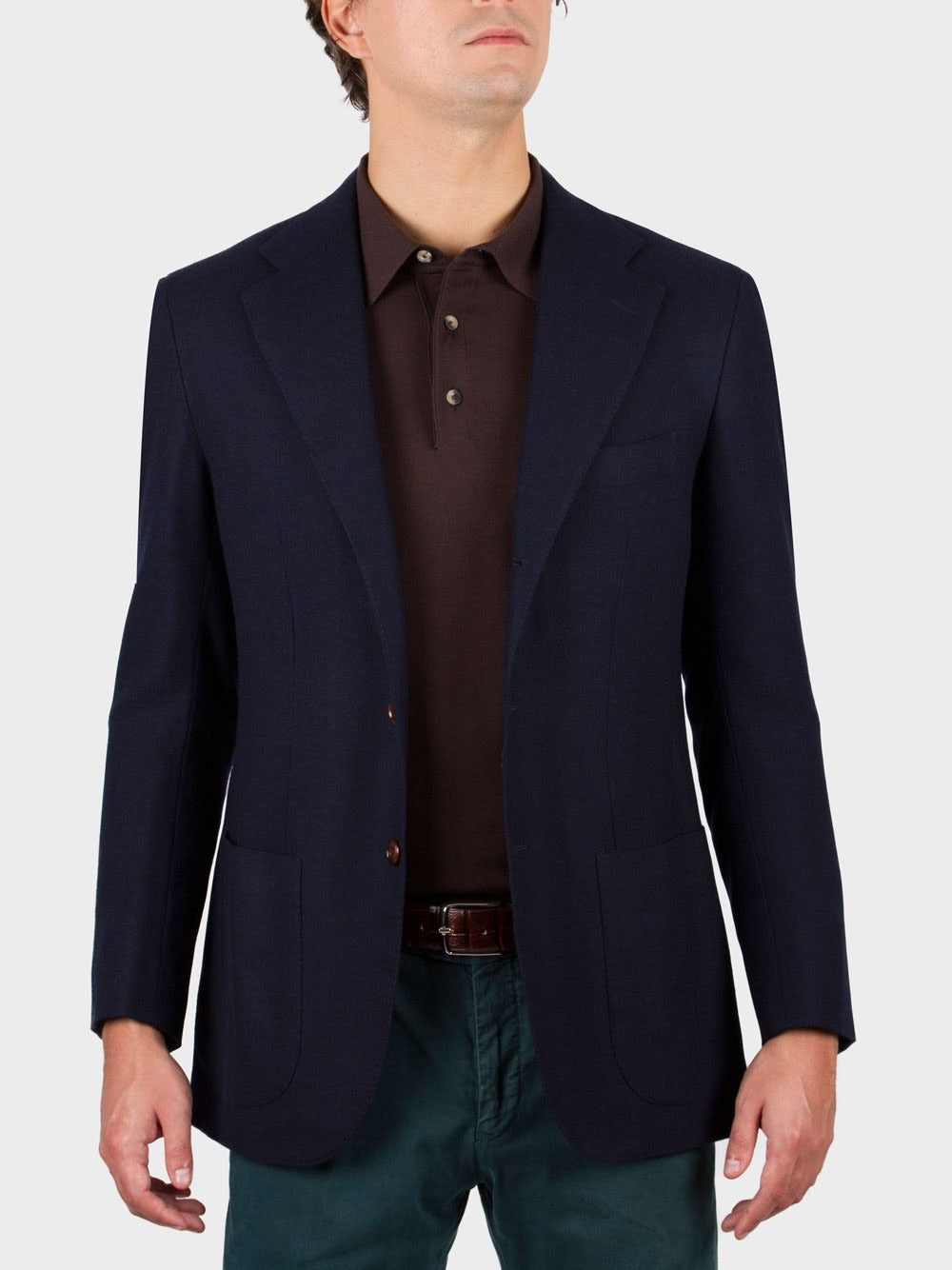 Blue Cashmere Jacket – Sartorio Napoli USA